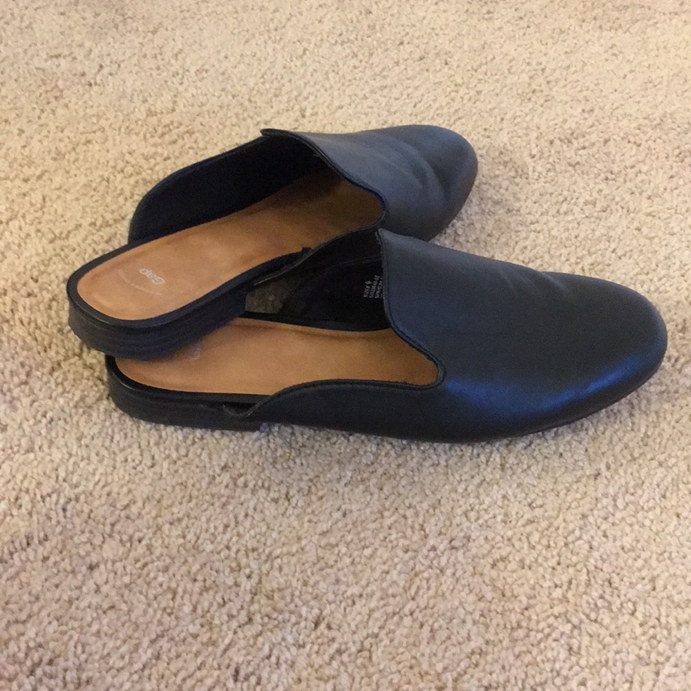 Black Mules by Gap Factory